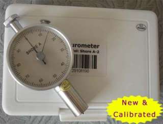 New Shore Type A Rubber Tire Durometer hardness tester XFA Calibrated 