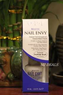 OPI NAIL ENVY MATTE Natural Nail Strengthener NEW  