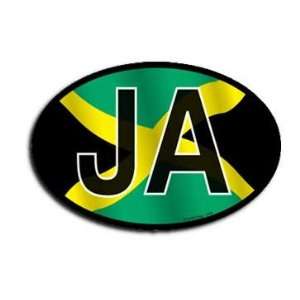  Jamaica Wavy oval decal Automotive