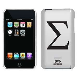  Greek Letter Sigma on iPod Touch 2G 3G CoZip Case 