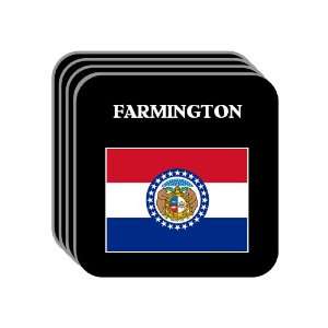  US State Flag   FARMINGTON, Missouri (MO) Set of 4 Mini 
