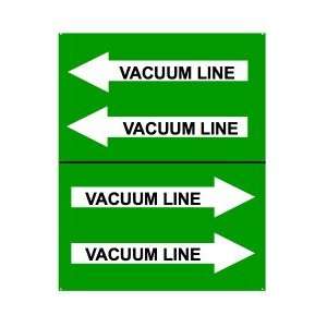  Vacuum Line Pipe Labels