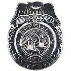 Silver Special Police Badge Costume Accessory Halloween Cop Toy Pin