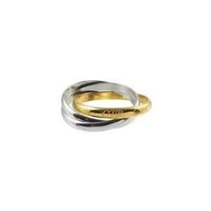  Two Tone Roll CTR Ring Jewelry