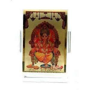  Gold Plated Lord Ganesh Acrylic Photo Stand Everything 