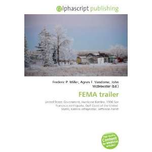 FEMA trailer 9786134208772  Books