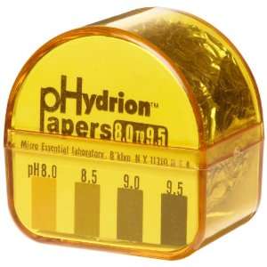 Micro Essential Lab 458 Hydrion Short Range pH Paper Refills, 8.0   9 
