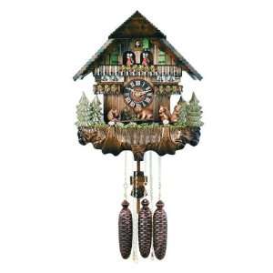   SeeSaw And Revolve On Turntable Cuckoo Clock MD878 16