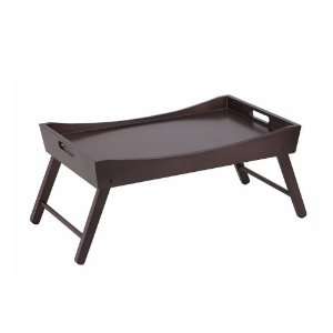 Benito Bed Tray with Curved Top, Foldable Legs  Kitchen 