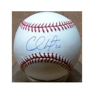 Chase Utley Autographed Baseball 