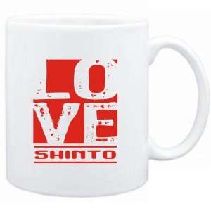  Mug White  LOVE Shinto  Religions