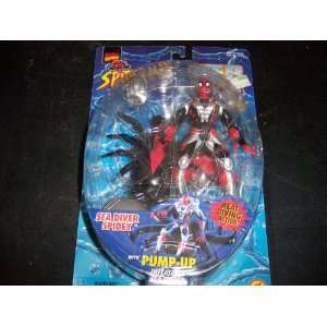 com Spider Man Web Splashers Sea Diver Spidey with Pump Up Inflatable 