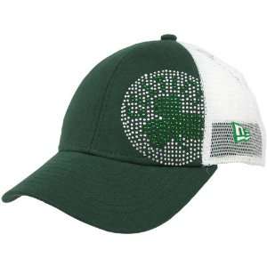   Green Jr. Jersey Shimmer Adjustable Hat 