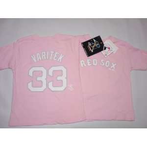  Boston Red Sox Jason Varitek Player Name & Number Girls 