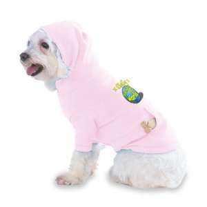 Shelby Rocks My World Hooded (Hoody) T Shirt with pocket for your Dog 