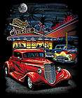 more options hot rod gearhead classic drive in on back t shirt $ 12 00 
