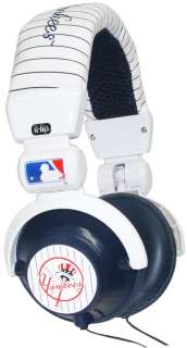 iHip MLB Officially Licensed DJ Style Headphones   New York Yankees 