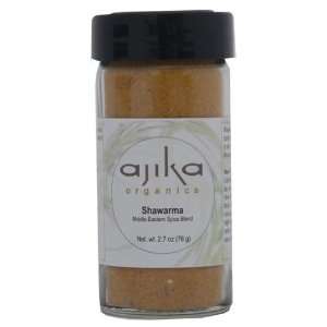 Ajika Organic Shawarma Seasoning Blend   for Sliced Meat, 2.7 Ounce 