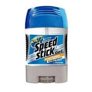 Speed Stick Antiperspirant Clear Gel 24/7 Cool Fusion 3oz 