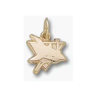  San Jose Sharks NHL 10K 3/8 Charm