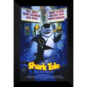 Shark Tale 27x40 FRAMED Movie Poster   Style C   2004