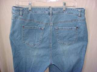 INC International Concepts Womens Jeans   blue   size 14W   measures 