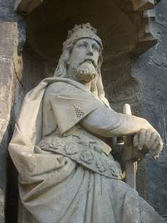 1055, Bohemia, Bretislav I. Scarce Silver Denar. Prague mint  