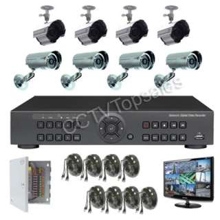 CH DVR Security Surveillance Monitoring Net View 3G System Sony CCD 