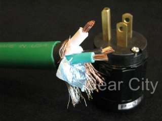 5M 5FT AU Mains Power OFC Cable Shield Cord IEC Plug Pre Amplifier 