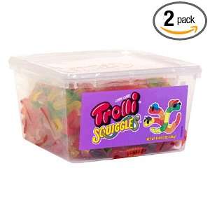 Trolli Squiggles, 3.96 Pound Tub (Pack of 2)  Grocery 