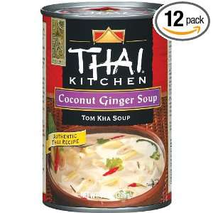 Thai Kitchen Coconut Ginger Soup, 14 Ounce Cans (Pack of 12)  