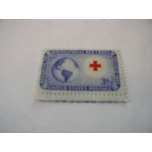   Postage Stamp, International Red Cross, 1952, S# 1016 
