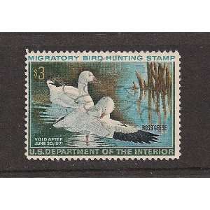   RW39 1972 Federal Duck Hunting Stamp; Emperor Goose. 