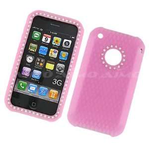  Apple iPhone 3G Diamond Skin Case, Pink 004 Everything 