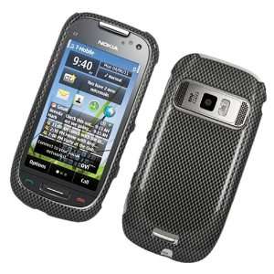  Carbon Fiber Glossy Hard Protector Case Cover For Nokia 