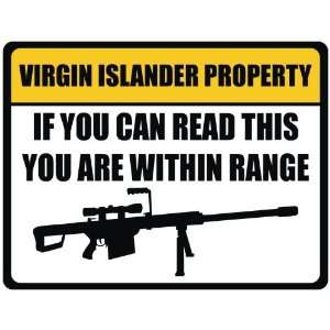   Property  Virgin Islands Parking Sign Country