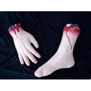  Severed Bloody Hand and Foot Toys & Games