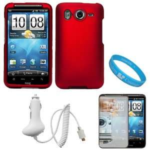  Rubberized Crystal Hard Case Cover for AT&T Wireless HTC Inspire 
