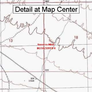   Map   Socorro Mine, Arizona (Folded/Waterproof)