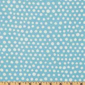  44 Wide Mingle Dots Aqua Fabric By The Yard Arts 
