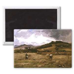  Haymaking by William Manners   3x2 inch Fridge Magnet 