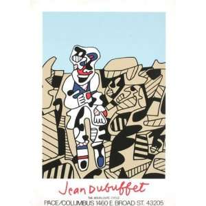   Jean Dubuffet   Inspection Of The Territory Serigraph