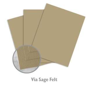  Via Felt Sage Paper   500/Carton