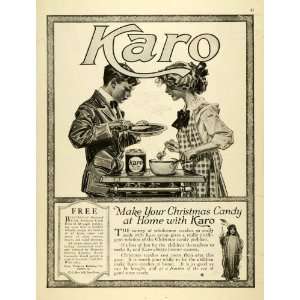  1919 Ad Karo Baking Shortening Corn Syrup Native American 