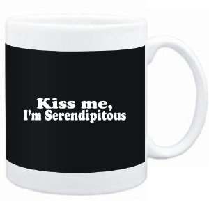   Mug Black  Kiss me, Im serendipitous  Adjetives