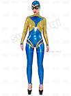 items in latex catsuit 
