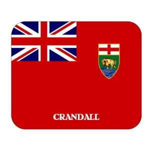  Canadian Province   Manitoba, Crandall Mouse Pad 