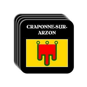  Auvergne   CRAPONNE SUR ARZON Set of 4 Mini Mousepad 