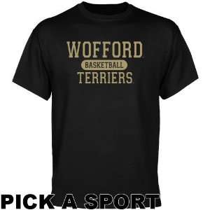  Wofford Terriers Custom Sport T shirt   Black Sports 