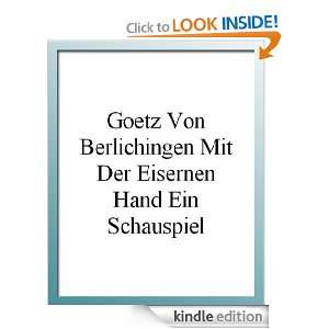   German Edition) Johann Wolfgang Von Goethe  Kindle Store